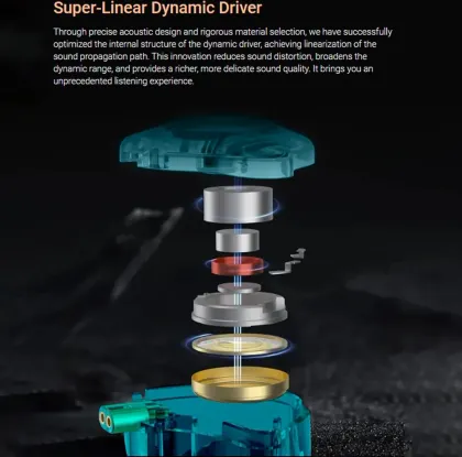 KZ EDX Pro X Wired Earphones (Without Mic)