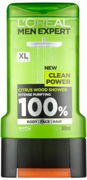 L'Oreal Paris Clean Power Citrus Wood Shower (300 ml)
