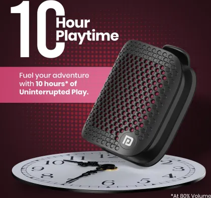 Portronics Talk Five 3W Wearable Bluetooth Speaker