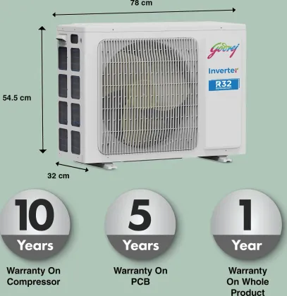 Godrej SIC 13DTC3 WWB 1.1 Ton 3 Star 2023 Inverter Split AC