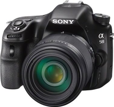 Sony Alpha SLT A58Y DSLR Camera (18-55mm & 55-200mm Lens)