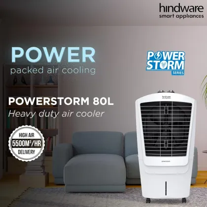 Hindware Powerstorm 80 L Desert Air Cooler