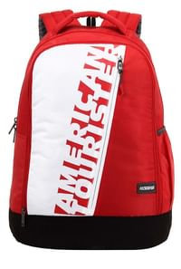 Extra 15% Cashback: American Tourister 28 Ltrs Red Casual Backpack