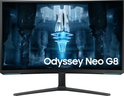 Samsung Odyssey Neo G8 LS32BG852NNXGO 32 inch Ultra HD 4K Curved Gaming Monitor