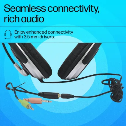 HP B4B09PA Wired Headphones