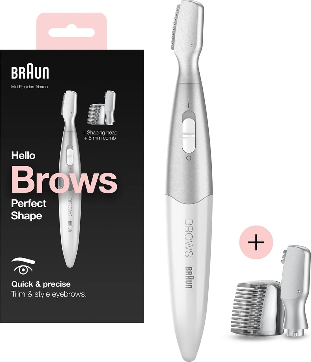 Braun FG1106 Eyebrow Trimmer Price in India 2024, Full Specs & Review