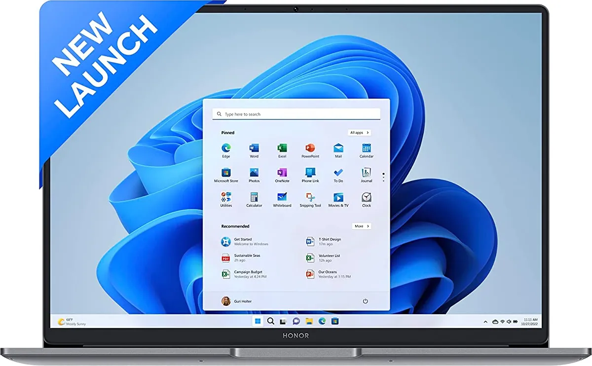 Honor MagicBook X14 2023 ‎FRI-F56 Laptop (12th Gen Core i5/ 16GB/ 512GB ...