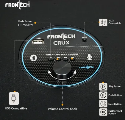 Frontech CRUX 1.0 80W Tower Speaker