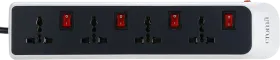 Croma CRCP1060 6 Amps 4 Sockets Surge Protector
