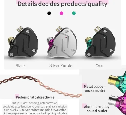 KZ ZSN Wired Earphones (Without Mic)