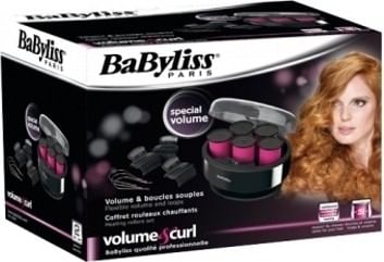 Babyliss Set Of Volume & Curl Heated Rollers 3038E Hair Curler