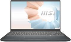 HP 14s-fq1092au Laptop vs MSI Modern 14 B4MW-238IN Laptop