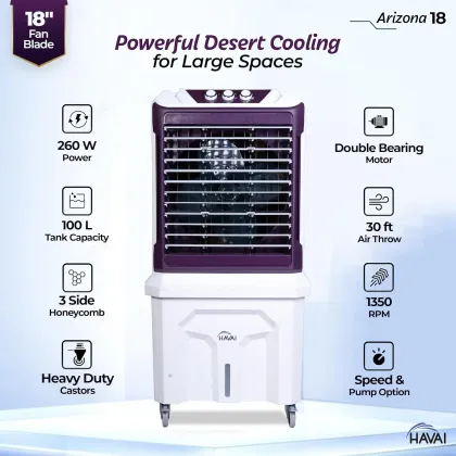 Havai Arizona 18 100L Desert Air Cooler
