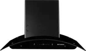 Faber Hood Ellora 3D IN HC SC BF BK 75 Wall Mounted Chimney