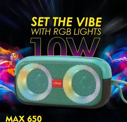 Cyomi Max 650 8W Bluetooth Speaker
