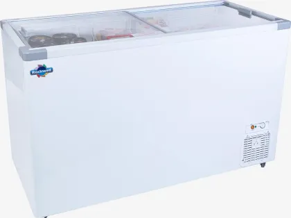 Rockwell SFR450GT 435 L Double Glass Door Deep Freezer