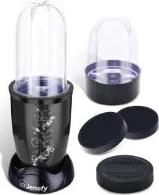 Jenefy Bullet 400W Mixer Grinder Blender (2 Jars)
