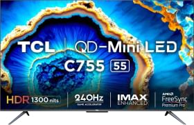 TCL C755 55 inch Ultra HD 4K Smart Mini LED TV (55C755)