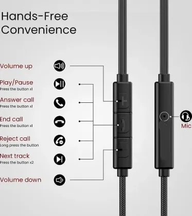 Mak Conch Tune C Wired Earphones