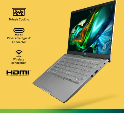Acer Swift Go 14 SFG14-41 NX.KG3SI.003 Laptop (AMD Ryzen 5 7530U/ 16GB/ 512GB SSD/ Win11 Home)