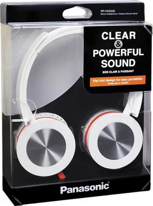 Panasonic RP-HXS400E Wired Headphones (Over the Head)