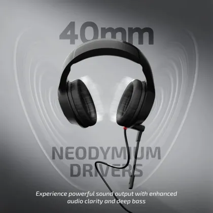 iBall Decibel A100 Wired Gaming Headphones