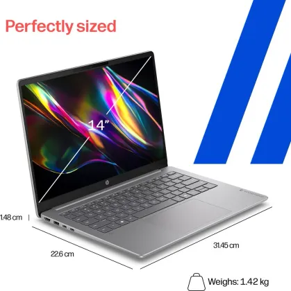 HP Omnibook 3 14-hz0024QU Laptop (Qualcomm Snapdragon X X1-26-100/ 16GB/ 512GB SSD/ Win11 Home)