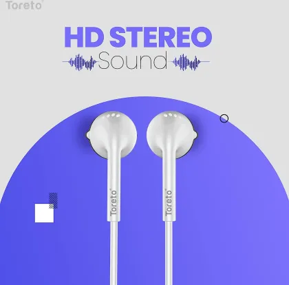 Toreto TOR-1205 Wired Earphones