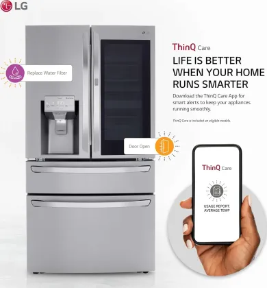 LG LRMVC2306S 23 Cu Ft French Door Refrigerator