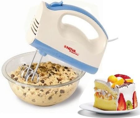Buy Nova Pro NHM-2109 Hand Mixer ( White & Blue ) Online at Low Prices in  India - Amazon.in
