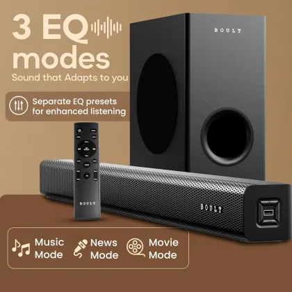 Boult Bassbox X160 160W Bluetooth Soundbar
