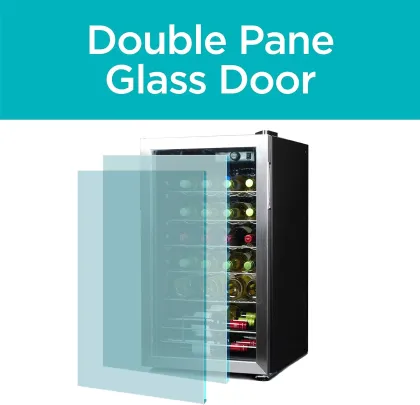 BLACK+DECKER BD61536 26 Bottle Wine Fridge