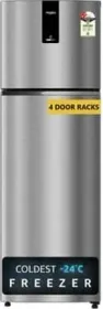 Whirlpool NEO DF278 PRM Titan Steel-Y 235 L 2 Star Double Door Refrigerator