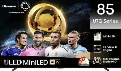 Hisense U7Q 85 inch Ultra HD 4K Smart Mini LED TV (85U7Q)