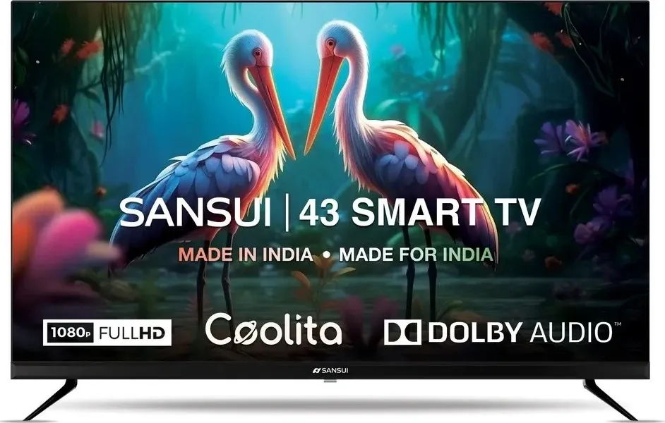 Sansui JSG43CSFHD 43 inch Full HD Smart LED TV - Price in India