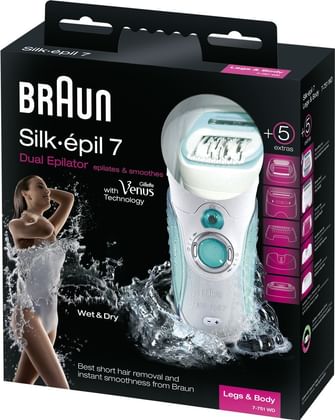 Braun Silk-epil 7 Dual Epilator 7-751 WD Epilator For Women