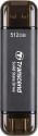 Transcend ESD310C 512GB External Solid State Drive