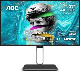 AOC U27U2DP 27 inch Ultra HD 4K Monitor