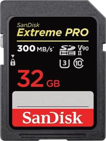 SanDisk Extreme Pro 32GB Class 10 V90 300 MB/s Memory Card