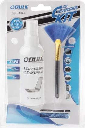 Opula LCD Cleaning Kit with Brush and Cloth for Computers, Laptops, Mobiles (KCL-1029)