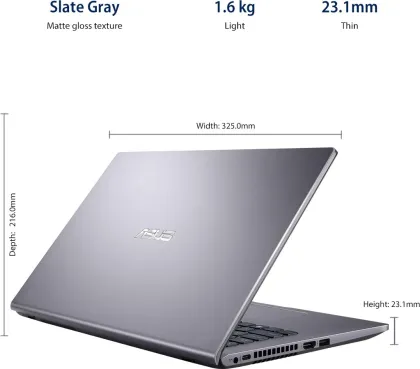 Asus Vivobook X409JA-EK238TS Laptop (10th Gen Core i3/ 4GB/ 256GB SSD/ Win10 Home)