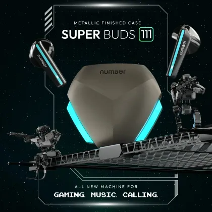 Number Super Buds 111 True Wireless Earbuds