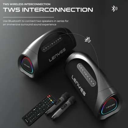 Lenyes S873 400W Bluetooth Speaker