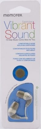Memorex EB110 Wired Headphones (Earbud)