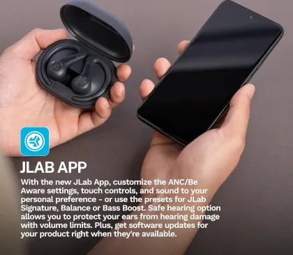 JLab JBuds Sport ANC 4 True Wireless Earbuds