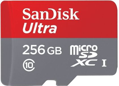 SanDisk 256GB MicroSDXC UHS-I Memory Card