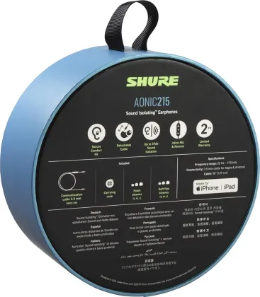 Shure Aonic 215 Wired Earphones