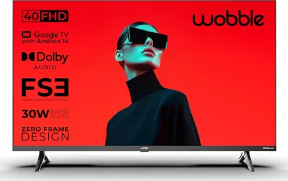 Wobble K Series 40 inch Full HD Smart LED TV (WB40FDAGU2841D25)