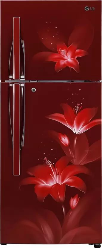 lg 260 l 3 star frost free double door refrigerator