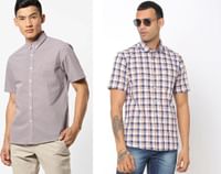 Ajio Top Brand Men's Shirts: Upto 80% OFF